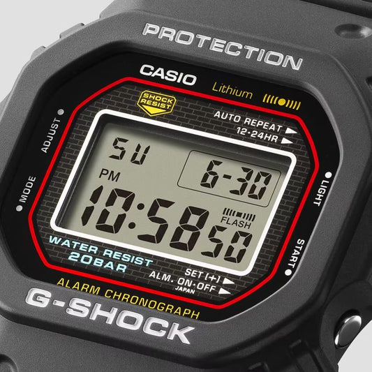 卡西歐 DW-5000R-1ADR - 細節特寫