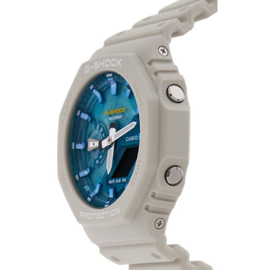 卡西歐 GA-2100AS-5AER - 側面照