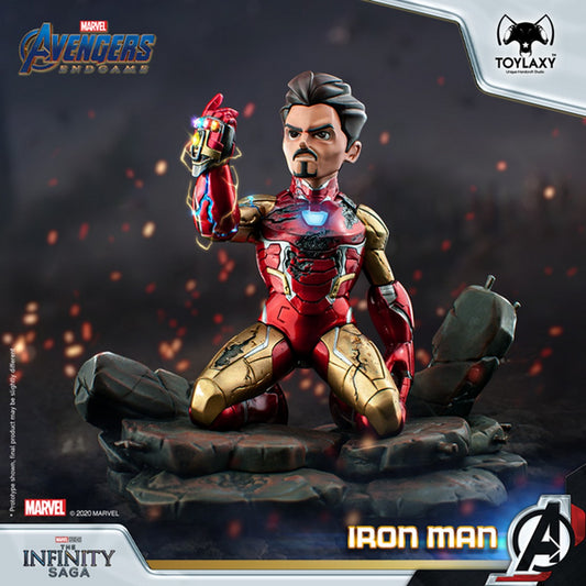 漫威復仇者聯盟:鐵甲奇俠正版模型手辦人偶玩具 Marvel's Avengers: Iron Man figure toy square
