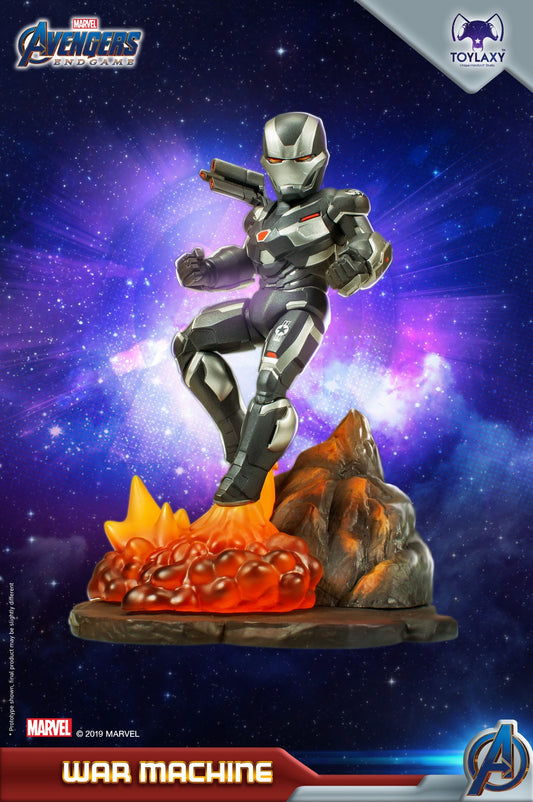 漫威復仇者聯盟:戰爭機器正版模型手辦人偶玩具 Marvel's Avengers: Endgame Premium PVC War Machine official figure toy wave 2 front