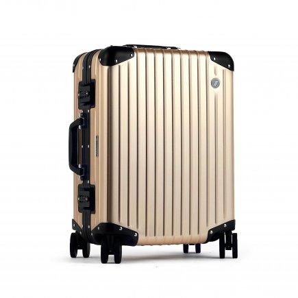 Lanzzo Orvieto(Gold) 12002.20 Lanzzo 奥尔维耶托系列金色20吋旅行行李箱 12002.20