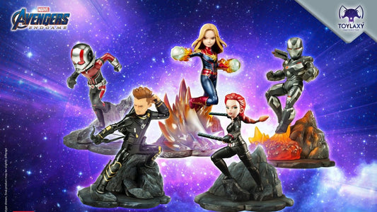 Marvel Avergers Endgame官方授權Figures再現 第二波推出Captain Marvel、黑寡婦、蟻俠等Marvel英雄手辦生日同節日送禮好選擇 《復仇者聯盟4：終局之戰》PVC場景雕像系列 第二波Marvel英雄模型