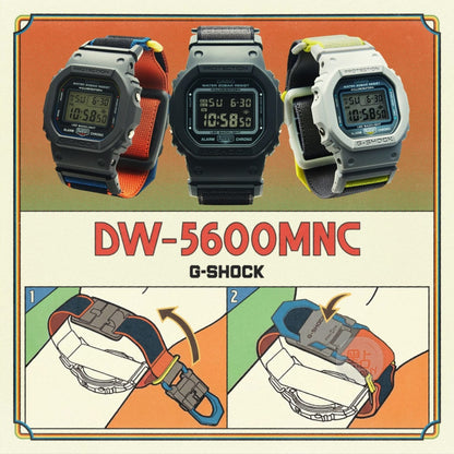 卡西歐 DW-5600MNC-8A2ER - 其他角度