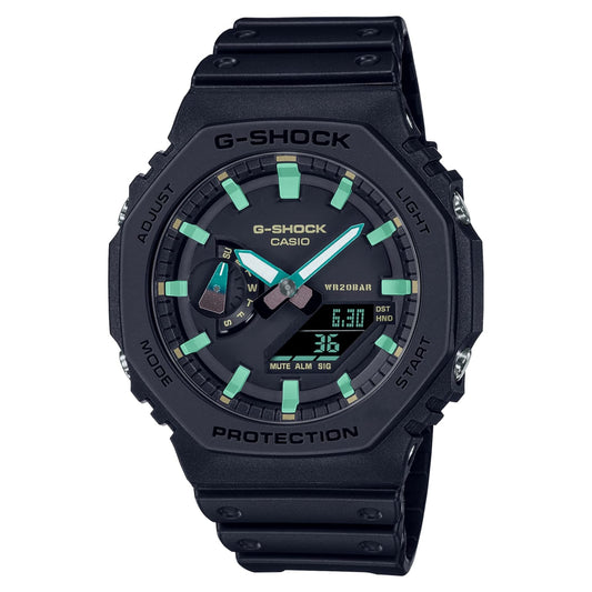 卡西歐 GA-2100RC-1ADR - 錶底蓋