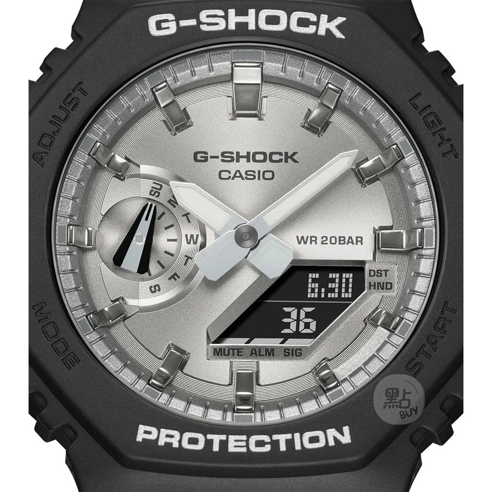 GA-2100SB-1AER close up display view