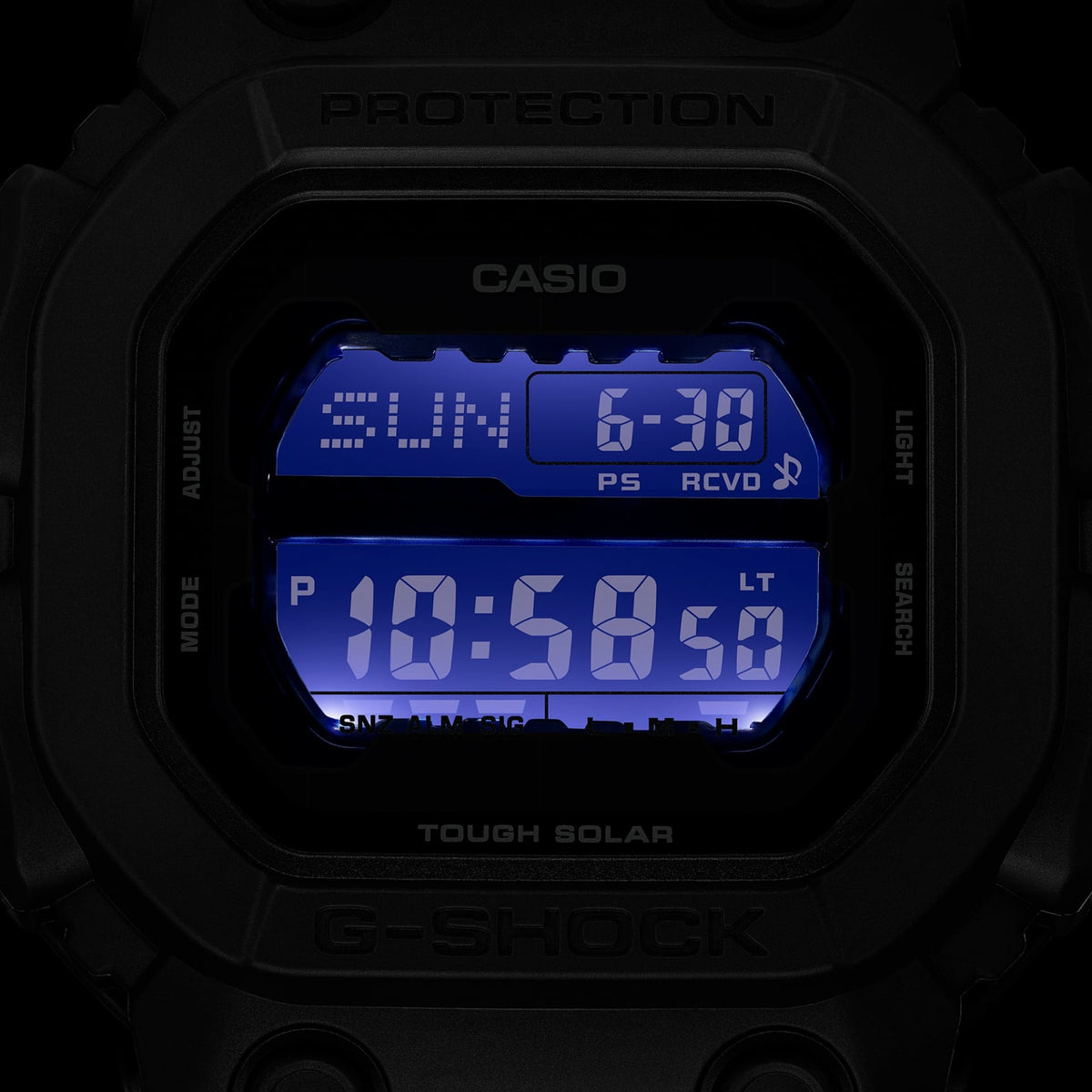CASIO G-SHOCK GX-56UBB-1DR 黑色太陽能手錶