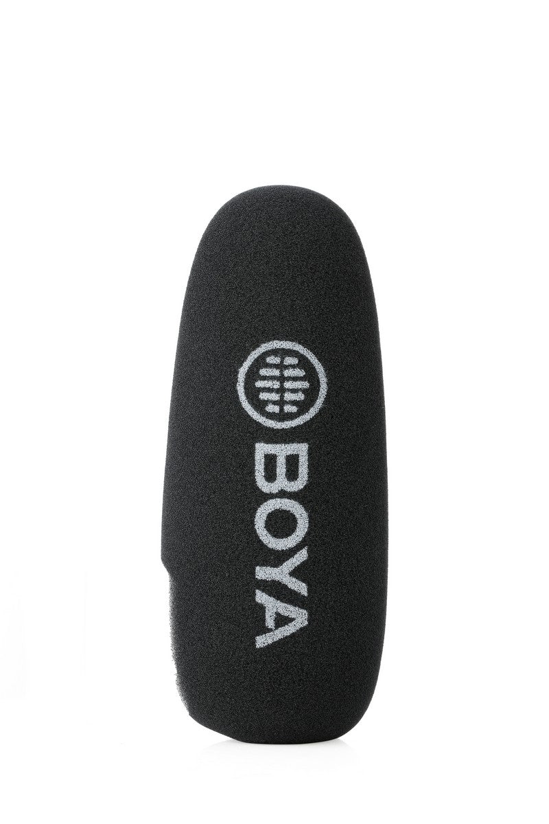 點Buy 博雅 BOYA On-Camera Shotgun Microphone application filming YouTube video sound recording professional 專業相機頂麥克風 專業拍攝 泡沫防風罩