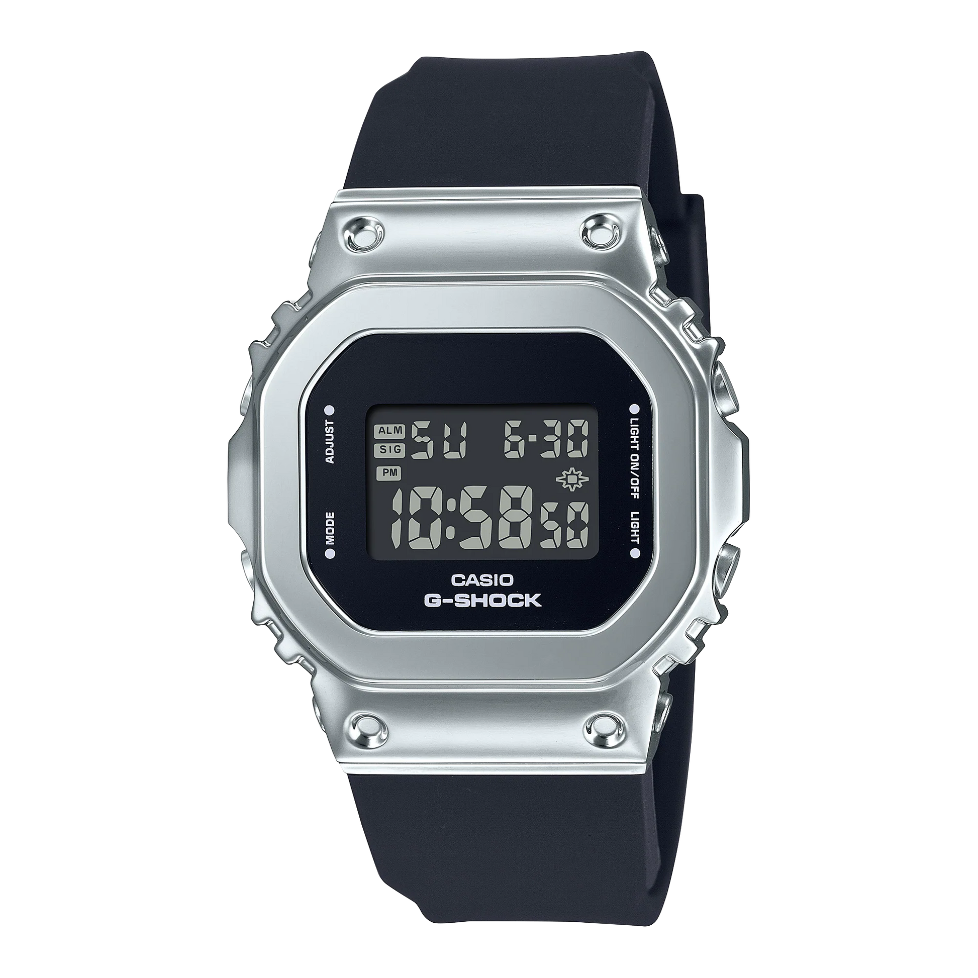 CASIO G-SHOCK for Women Digital Grey Dial Women's Watch #GM-S5600-1DR