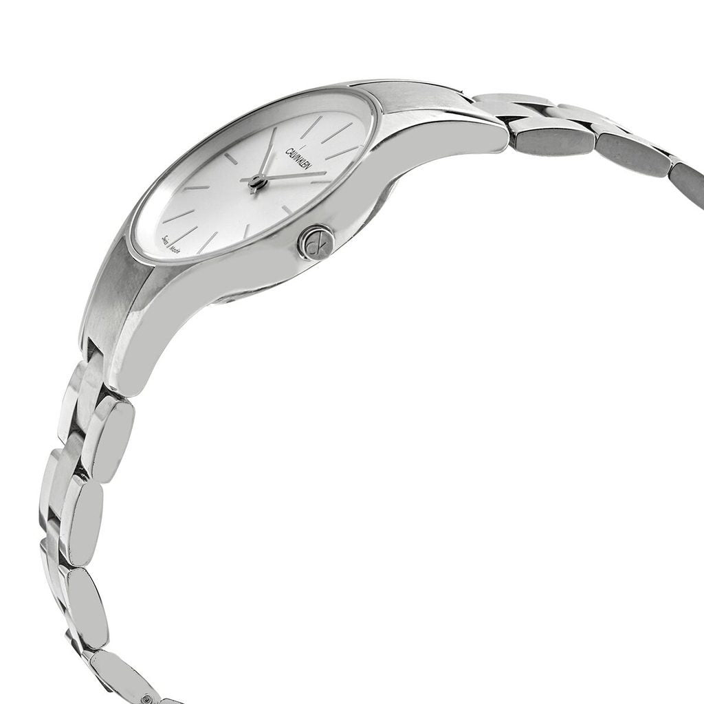 NEW Calvin Klein Simplicity Steel Ladies Watches - Silver K4323185 全新 Calvin Klein Simplicity 鋼製女士手錶 - 銀色 K4323185