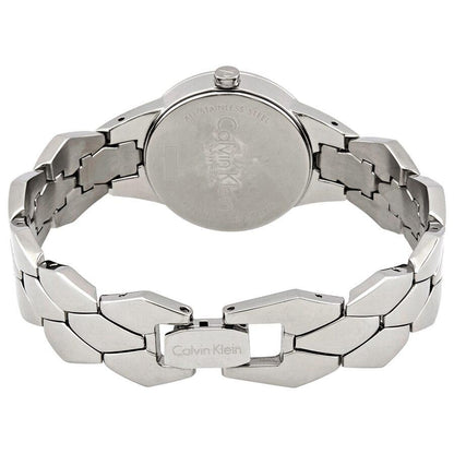NEW Calvin Klein Snake Steel Ladies Watches - Silver K6E23146 全新 Calvin Klein 蛇形精鋼女士手錶 - 銀色 K6E23146