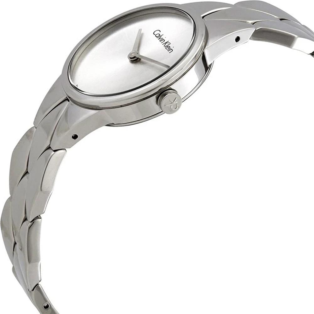 NEW Calvin Klein Snake Steel Ladies Watches - Silver K6E23146 全新 Calvin Klein 蛇形精鋼女士手錶 - 銀色 K6E23146