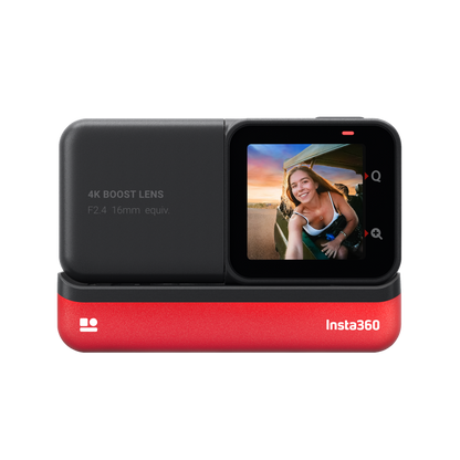 Insta360 ONE RS Interchangeable Lens Action Camera - 4K - back