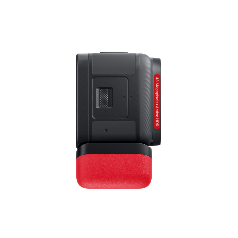 Insta360 ONE RS Interchangeable Lens Action Camera - 4K - side