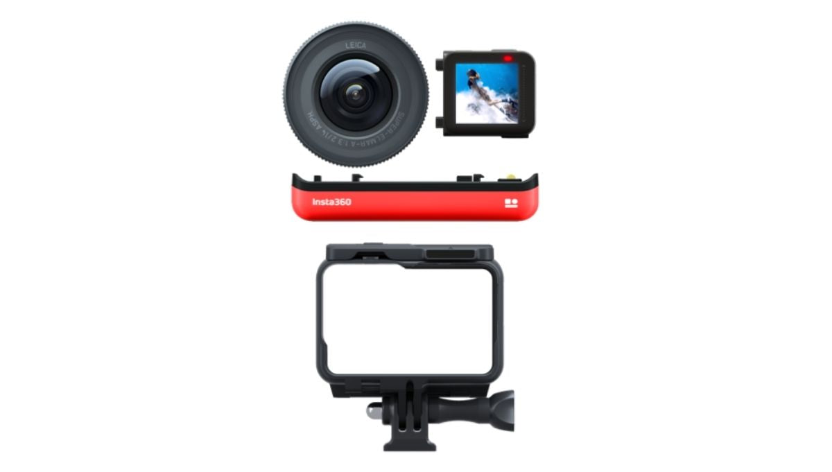 Insta360 ONE R 防震防水定向深度追蹤運動相機 Depth Tracking Action Camera (1英吋感光元件 / 雙鏡頭 / 360 全景鏡頭)