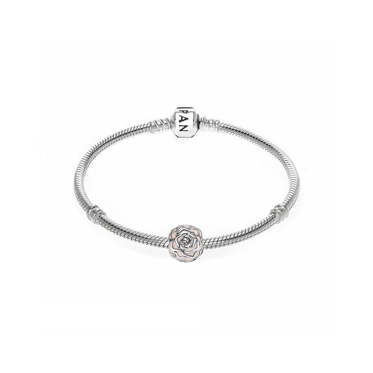 Pandora Pink rose clip #791292EN40