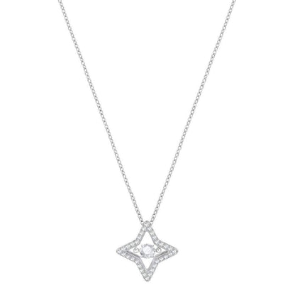 SWAROVSKI Sparkling Dance Star Pendant - Rhodium #5349654