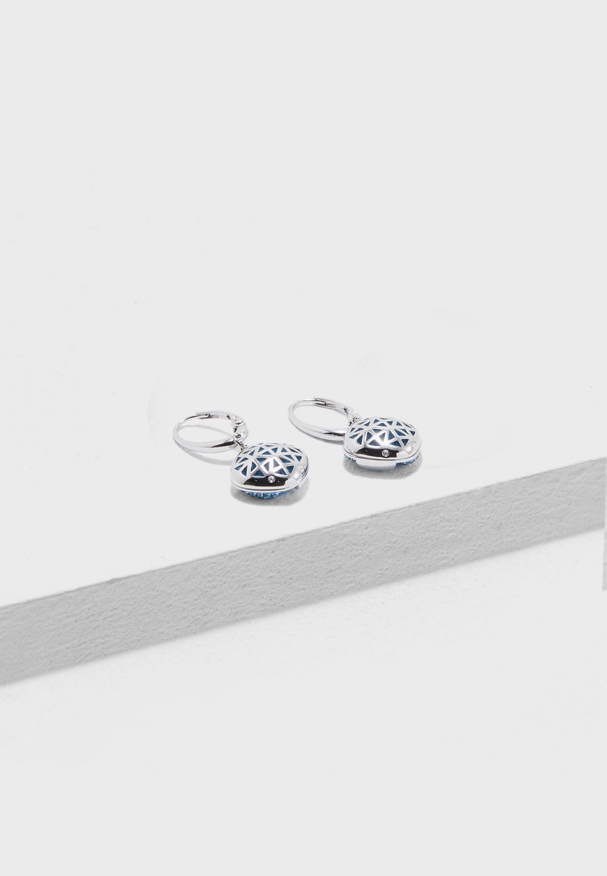 SWAROVSKI Heap Square Pierced Earrings #5351135