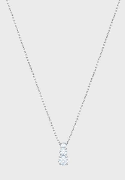 SWAROVSKI Attract Trilogy Round pendant - White #5414970