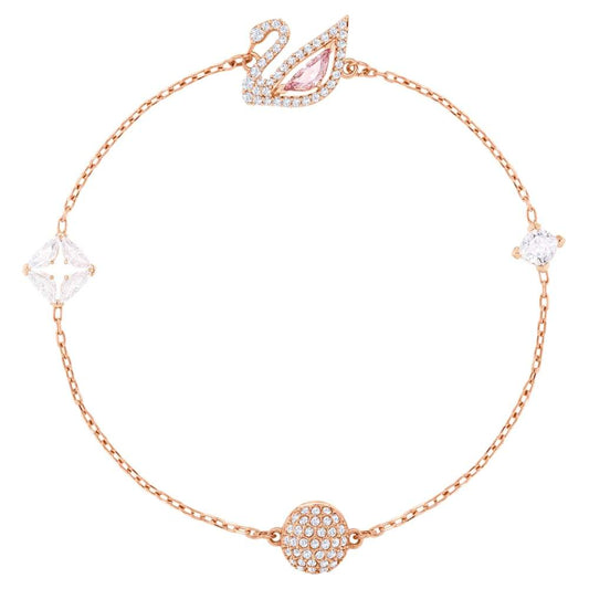 SWAROVSKI Dazzling Swan bracelet -17.3cm # 5485876
