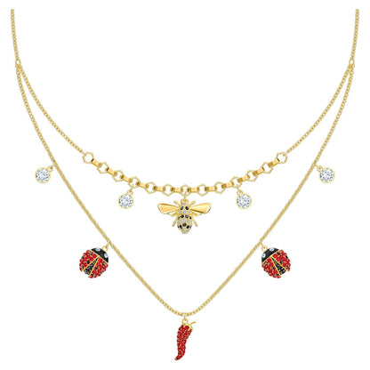 SWAROVSKI Lisabel necklace - Red & Gold-tone plated #5498807