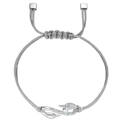 SWAROVSKI - Power Collection Hook Beige Medium Bracelet - Gray #5511778