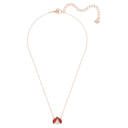 SWAROVSKI Swarovski Sparkling Dance Ladybug Necklace - 紅色及鍍金色 5521787