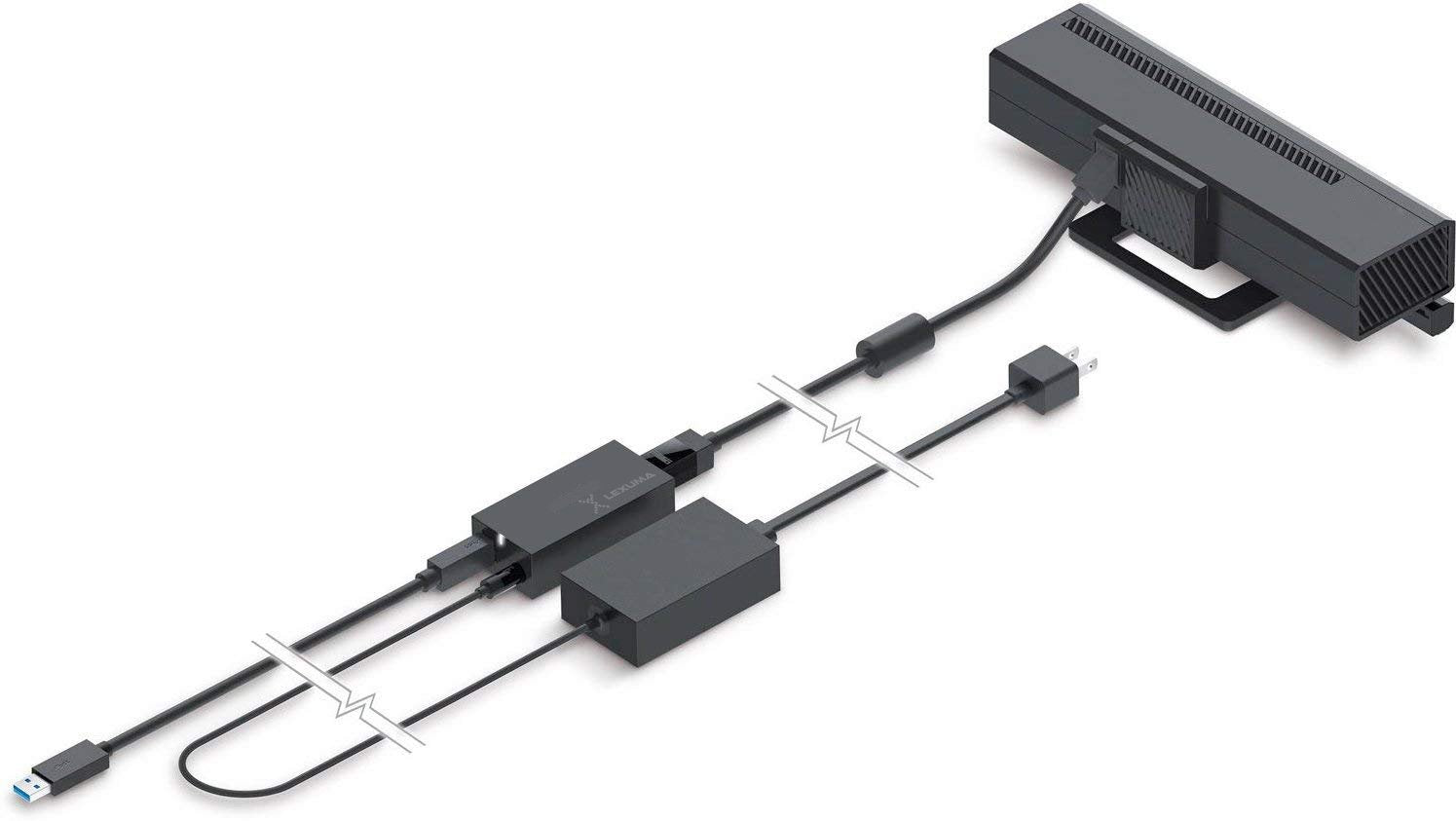 Kinect Adapter for Xbox One S, Xbox One X and Window 10 PC by Lexuma -port